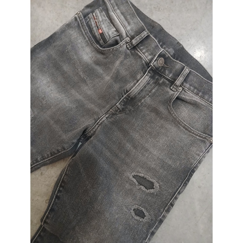DIESEL Men's Size W30xL28 (Tag 28x 32) Black 2019 D-Strukt Slim  Jeans - Picture 2 of 11